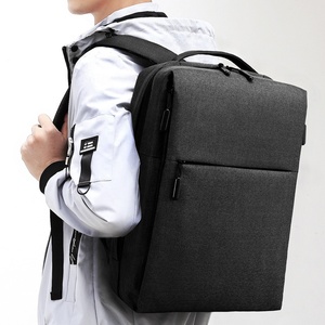 <span class=keywords><strong>Sac</strong></span> à dos avec logo personnalisé pour hommes, 15.6 pouces, chargeur usb, étanche, pour ordinateur portable - Product Image 6