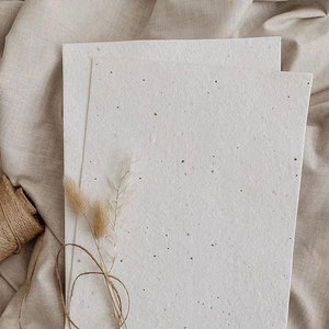 Bulk Order Eco-friendly Plantable Seed <strong>Paper</strong> Cards For Kids' Eco Art Projects - Product Image 2