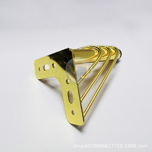 YIJUN Furniture Leg Gold Aluminum Alloy Heavy Duty Modern Minimalist Luxury Cabinet Support Foot - Product Image 4