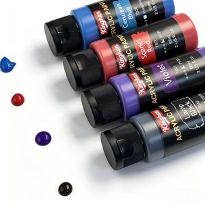 Juego de 24 Colores de <span class=keywords><strong>Pintura</strong></span> Acrílica de 60 ml para Creación Artística y Uso Profesional <span class=keywords><strong>con</strong></span> Pigmentos Ricos y Secado Rápido - Product Image 2