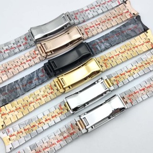 Bracelet Jubilé 20 mm de luxe pour homme, boucle OEM en acier inoxydable 316L, réglable, 20 mm - Product Image 6