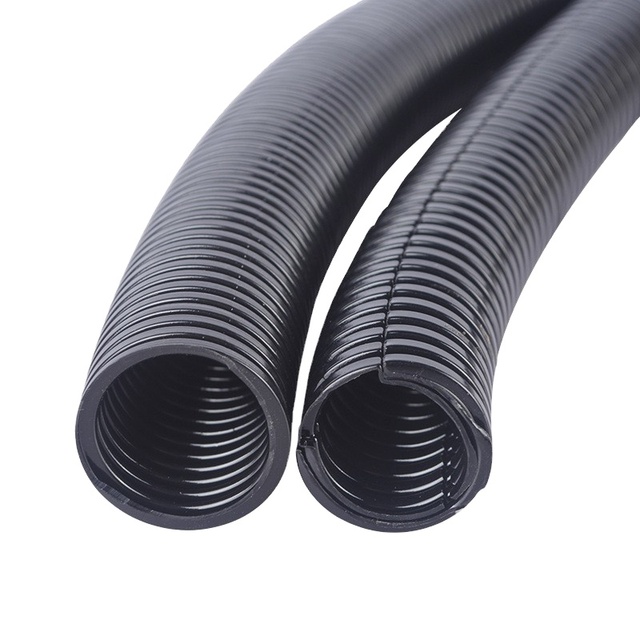 PA PP PE Material Cable Conduits Flexible Corrugated Hose Flexible Pipe Waterproof