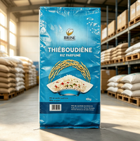 Sacs tissés en PP personnalisés haute résistance de 50 kg, sacs en polypropylène épais et robustes pour l'emballage du riz, des céréales, de la farine et des aliments