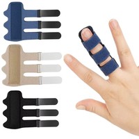 Attelle de doigt personnalisée avec logo pour arthrite, blessures, entorses – Convient aux doigts index, moyen et annulaire – Soulagement de la douleur – Vente en gros