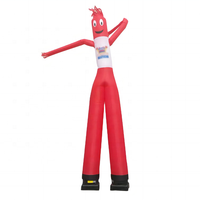 Gonflable Tube Man Wavy Guy avec fleur Deux jambes Gonflable Air Dancer à vendre