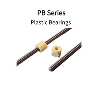 Unité de palier en plastique OEM, type ouvert, en forme de C, pour chariot de rail, autolubrifiante, personnalisée pour l'emballage médical et la machinerie