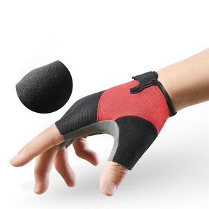 Gants de cyclisme demi-doigts sur mesure de haute qualité et résistants en polyester/spandex – Confortables et parfaits pour la vente en gros - Product Image 4