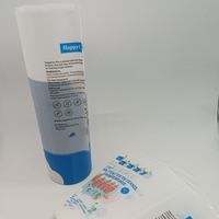 Botella Personalizada de Batido de Leche, Etiqueta Termorretráctil, Rollo de Película de Pvc, Envoltura de Manga, Etiqueta