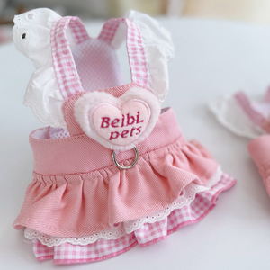 Robe en jean fine pour chats et chiens, idéale pour les petits chiots de style princesse comme le Teddy, le Pomeranian et le Bichon. - Product Image 3