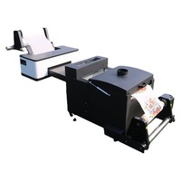 Imprimante DTF A3, machine d'impression DTF avec système de circulation d'encre blanche pour l'impression personnalisée de t-shirts, de sweats à capuche et de sacs fourre-tout