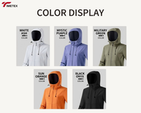 Veste Softshell Unisexe TIMETEX en Polaire Imperméable Coupe-Vent à Capuche Col Montant Fermeture Éclair pour Randonnée en Plein Air Vente en Gros OEM