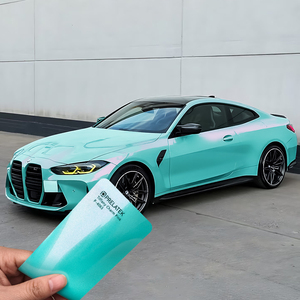 Vinilo para Automóviles Azul Glaciar Brillante de TPU de Moda, Resistente a los Arañazos y a la Intemperie - Product Image 3