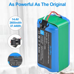 Batería de 2600mAh para aspiradora Ecovacs <span class=keywords><strong>Deebot</strong></span> <span class=keywords><strong>N79</strong></span> N79S DN622 DN621 601, EXCELLENCE 990, Robovac 11 11S 12 15C 15S 35C - Product Image 4