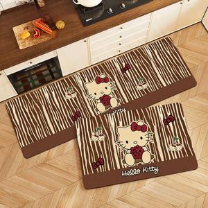 Non-Slip Cute Cartoon Kitchen Mat Set Waterproof Leather Floor <strong>Rugs</strong> for Home Anti-Fatigue Kitchen Carpet Runner - Product Image 4