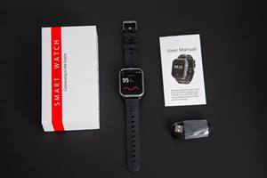 Reloj con alarma de caídas para personas mayores, reloj inteligente de monitoreo de salud - Product Image 2