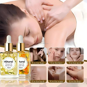 Aceite Esencial de Flor de Jazmín Puro Natural Crudo de Marca Privada, Aceite Multiusos de Pétalos de Rosa para Rostro, Cuerpo y Cabello - Product Image 4