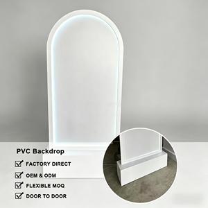 Premium <strong>Wedding</strong> Decor Sign LED Light White <strong>Welcome</strong> Sign Backdrop Personalized PVC <strong>Board</strong> for Entrance Decoration - Product Image 5