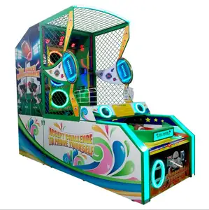 Ticari çılgın Hoop Arcade sokak basketbol jetonlu oyunlar basketbol çekim makinesi