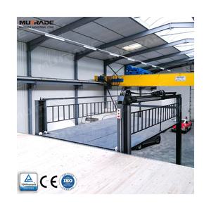 Elevador de coches de cuatro postes para exteriores con plataforma entrepisodio y sistema de estacionamiento de palets - Product Image 2