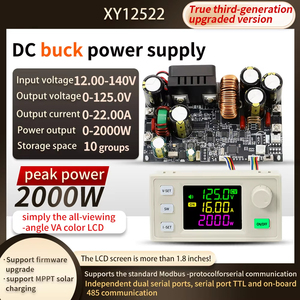 Módulo CNC DC de Alta Potencia XY-12522 de 2000W, 0-125V Ajustable, Voltaje Constante, Corriente Constante - Product Image 2