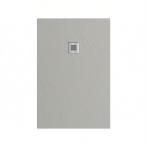 Receveur de douche rectangulaire Estasi 70 x 170 cm gris tourterelle surface antidérapante pour salle de bain - Product Image 3