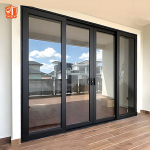 무거운 슬라이딩 도어 알루미늄 베란다 파티오 슬라이딩 도어 유리 리프트 슬라이딩 도어 - Product Image 3