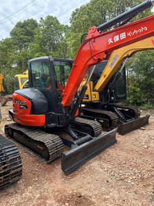 Japón utilizó Kubota KX165 Mini excavadora 5,5 6 toneladas de segunda mano pequeña excavadora Kubota KX165 163 máquina excavadora para excavadora granja - Product Image 2