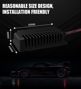 Siêu CANBUS xe ánh sáng H7 lỗi miễn phí chống nhấp nháy điện trở canceller <span class=keywords><strong>LED</strong></span> Decoder - Product Image 6