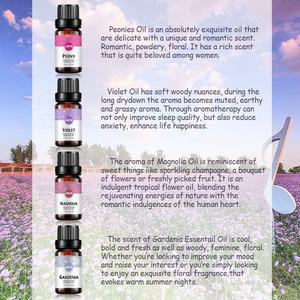 CherryBlossom Neroli Violeta Clavel Peonía Lotus Mejorana Tuberose Calendula Magnolia Madreselva Gardenia Flor Aceite esencial - Product Image 2