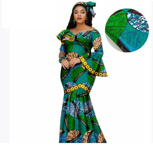 <span class=keywords><strong>Robe</strong></span> africaine imprimée batik <span class=keywords><strong>Robe</strong></span> longue <span class=keywords><strong>Bazin</strong></span> <span class=keywords><strong>Robe</strong></span> de soirée en tissu de coton ciré - Product Image 6