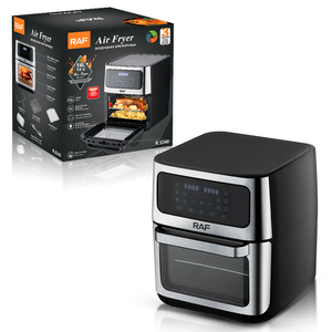 Large Capacity Visible Window 14L Stainless Steel Deep <strong>Fryer</strong> Oven Multifunctional Digital <strong>Air</strong> <strong>Fryer</strong> with <strong>Rotisserie</strong> - Product Image 6
