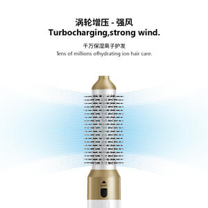 C61 Multi Styler 5 en 1 Brosse à air chaud avec moteur sans balais, chauffe rapidement pour cheveux secs et humides, bouclage et lissage - Product Image 3