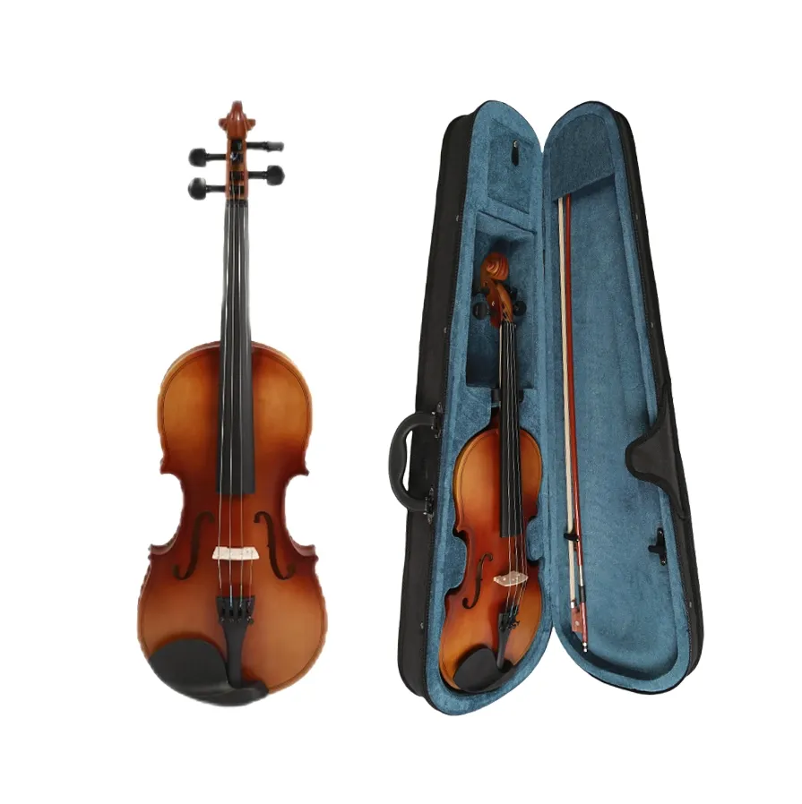 Hot Bán Chuyên Nghiệp Nhạc Cụ Chất Lượng Cao Violin Với Matte Kết Thúc Sản Xuất Tại Trung Quốc Giá Bán Buôn