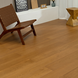 Parquet en bois d'ingénierie AVANTIMORA EN13501 multicouche en chêne blanc teinté, grade AB, anti-mites, à joint mâle et femelle, 14 mm, pour hôtels de charme - Product Image 2