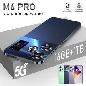 Nuevo Teléfono Inteligente M6 Pro, Pantalla de 7.3 Pulgadas, 16GB+1TB, Android Desbloqueado, Versión Global, Doble SIM, Teléfono para Juegos - Product Image 5