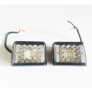 ไฟทำงาน LED ขนาด 4 นิ้ว 496W อลูมิเนียมอัลลอยด์ สำหรับรถออฟโรด รถบรรทุก รถจักรยานยนต์ ติดตั้งบนหลังคา - Product Image 1