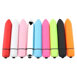 multiple colors hot selling cheap 10 speeds mini bullet vibrator with battery mini bullet vibrator sex toy women