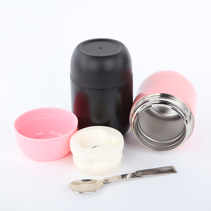 <span class=keywords><strong>Thermos</strong></span> en acier inoxydable personnalisé de 450ml 710ml flacon <span class=keywords><strong>alimentaire</strong></span> pot <span class=keywords><strong>alimentaire</strong></span> soupe récipient <span class=keywords><strong>alimentaire</strong></span> thermique avec cuillère garder au <span class=keywords><strong>chaud</strong></span> <span class=keywords><strong>24h</strong></span> - Product Image 3