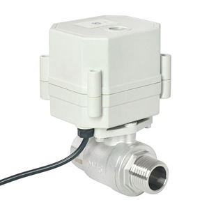 Vanne à boisseau sphérique Wi-Fi Tonhe DN15 en acier inoxydable, vanne électrique filetée pour eau et air - Product Image 4