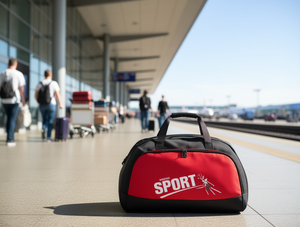 Borsa sportiva da viaggio extra large in materiale Oxford con chiusura a cerniera, grande capacità, unisex, per viaggi - Product Image 2