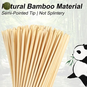 Palillos de Bambú Desechables de Alta Calidad al por Mayor, Ecológicos, <span class=keywords><strong>para</strong></span> <span class=keywords><strong>Asar</strong></span> a la Parrilla, 30cm/40cm/50cm, <span class=keywords><strong>para</strong></span> Kabob, <span class=keywords><strong>Carne</strong></span>, Herramientas <span class=keywords><strong>para</strong></span> Barbacoa, Personalizables - Product Image 5