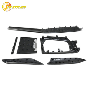 Kit de remplacement de garniture intérieure en fibre de carbone véritable pour console centrale BMW 2025+ G20 LCI G26 I4 G42 Série 2 M240i G80 G82 G83 - Product Image 5