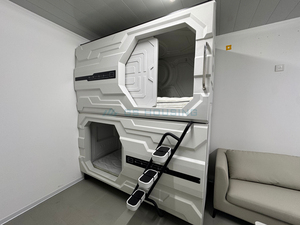 4 Phòng Ngủ prefab container nhà hiện đại Thiết kế sang trọng Kết Cấu Thép <span class=keywords><strong>log</strong></span> cabin Bộ dụng cụ prefab nhà prefab nhà khác biệt thự - Product Image 4