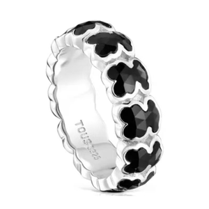 Colección de Anillos de Joyería Fina Personalizados Touses, Anillos de Dedo <span class=keywords><strong>con</strong></span> Motivo de Oso, Piedras Preciosas y Perlas, Suministro al por Mayor para Marcas de Marca Privada - Product Image 5