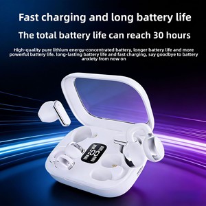 Auricolari Q10 2-in-1 Binaurali con Clip per Orecchio 5.4, Chiamate HD, Alta Qualità Audio, Impermeabili, per Giochi e Sport, 10-15 Ore di Autonomia - Product Image 4