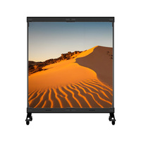 125x1200mm P2mm Holographique Transparent LED Affichage Flexible Invisible LED Écran Film Verre Fenêtres Haute Résolution LED Affichage