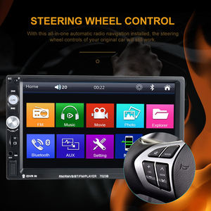 Radio Estéreo para Auto <span class=keywords><strong>7023B</strong></span>, Pantalla Táctil de 7 Pulgadas, SWC, BT, USB, FM, AUX, SD, Conexión Telefónica, <span class=keywords><strong>Reproductor</strong></span> MP5 para Auto - Product Image 5