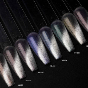 Esmalte de gel UV de larga duración con efecto ojo de gato de capa superior 2025 <span class=keywords><strong>semipermanente</strong></span> para uso profesional - Product Image 6