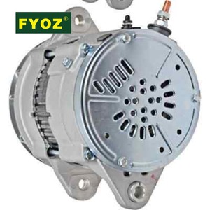 Alternador para <span class=keywords><strong>Caterpillar</strong></span> para Denso 24V <span class=keywords><strong>95A</strong></span> 40052197 Nuevo Ventilador Externo Pieza de Repuesto para Excavadora - Product Image 1