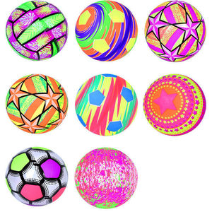 Shiny Football Toy Shiny Leather Soccer <strong>Ball</strong> Basketball Swing <strong>Ball</strong> <strong>Luminous</strong> Football Glowing Inflatable <strong>Ball</strong> in the Dark - Product Image 2